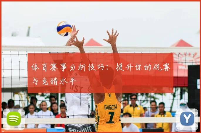 体育赛事分析技巧:提升你的观赛与竞猜水平